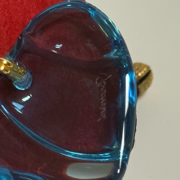 Baccarat heart Pendant necklace - Picture 3 of 7